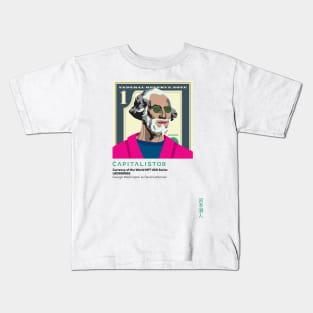 USD000005 - George Washington as David Letterman Kids T-Shirt